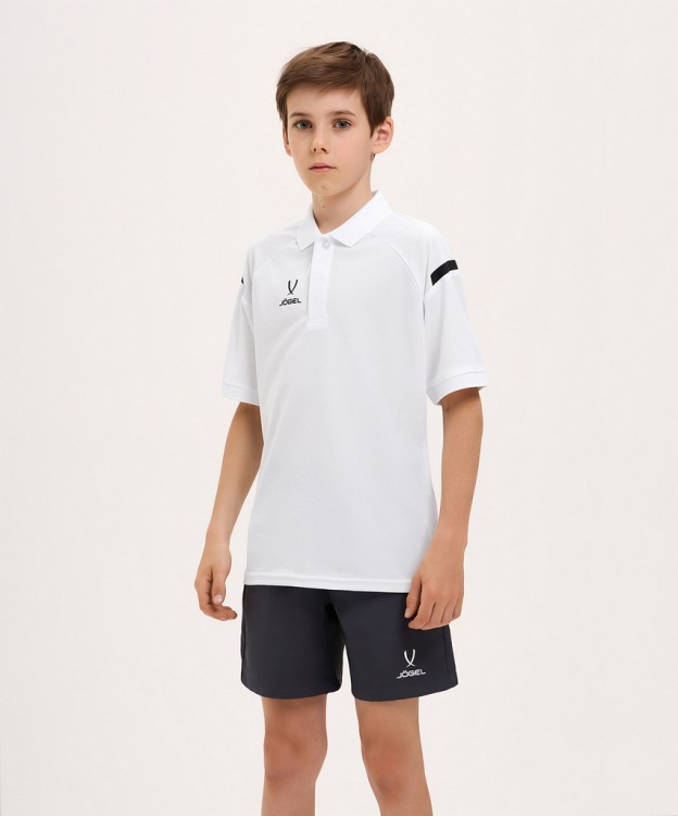 Поло JOGEL CAMP 2 Poly Polo, белый, детский (2127664)