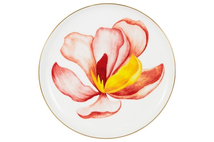 Тарелка закусочная Magnolia, 19 см - AL-704M-E11 Anna Lafarg Emily