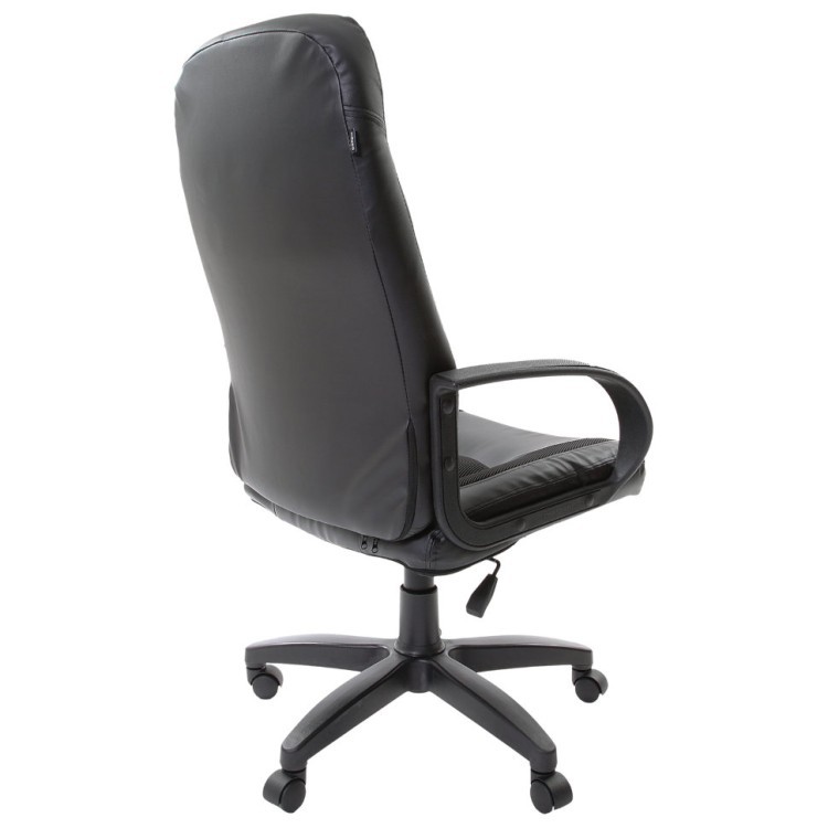 Кресло офисное Brabix Strike EX-525 экокожа/ткань черное TW 531381 (1) (71795)