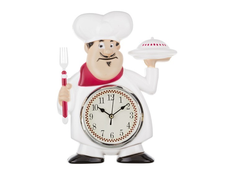 Часы настенные кварцевые "chef kitchen" 19*5*30 см.диаметр циферблата=10 см. Lefard (220-119) Часы настенные кварцевые "chef kitchen" 19*5*30 см.диаметр циферблата=10 см. Lefard (220-119)