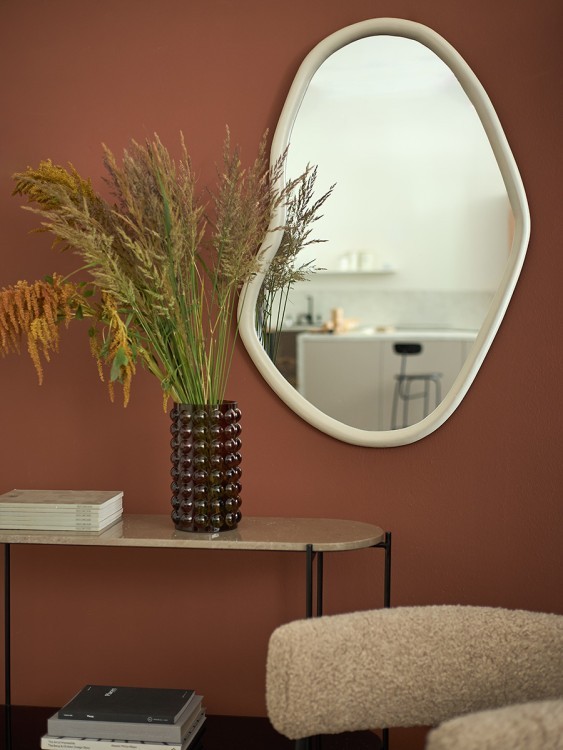 Зеркало настенное torhill, 64х99 см, бежевое (79222)