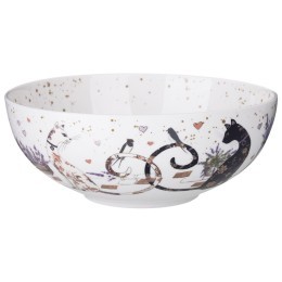 Салатник lefard "лавандовые коты" 17,5*6,5 см 850 мл Lefard (425-168)