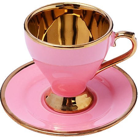 Кофейный сервиз 12 предметов 120 мл фарфор LR (12126)