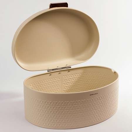 Хлебница с крышкой металл Mayer&Boch (40555)