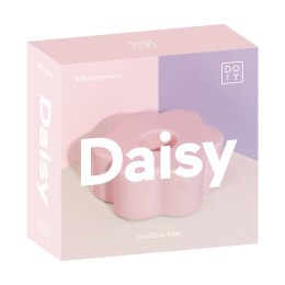 Подсвечник daisy, D8 см, розовый (78590)