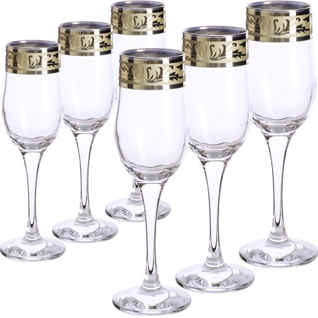 Набор 6-ти бокалов д/шампанского (MS160-01)