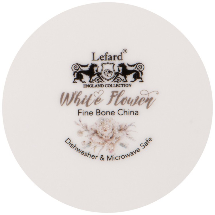 Салатник - тарелка суповая lefard "white flower" 750 мл, 18 см Lefard (415-2133)