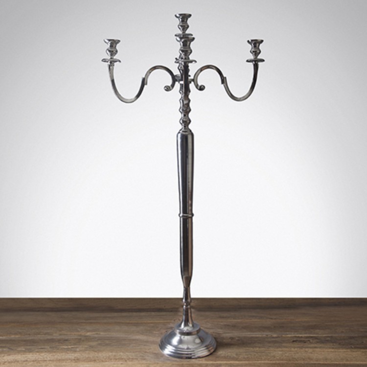 Подсвечник 5447, металл, chrom, ROOMERS FURNITURE