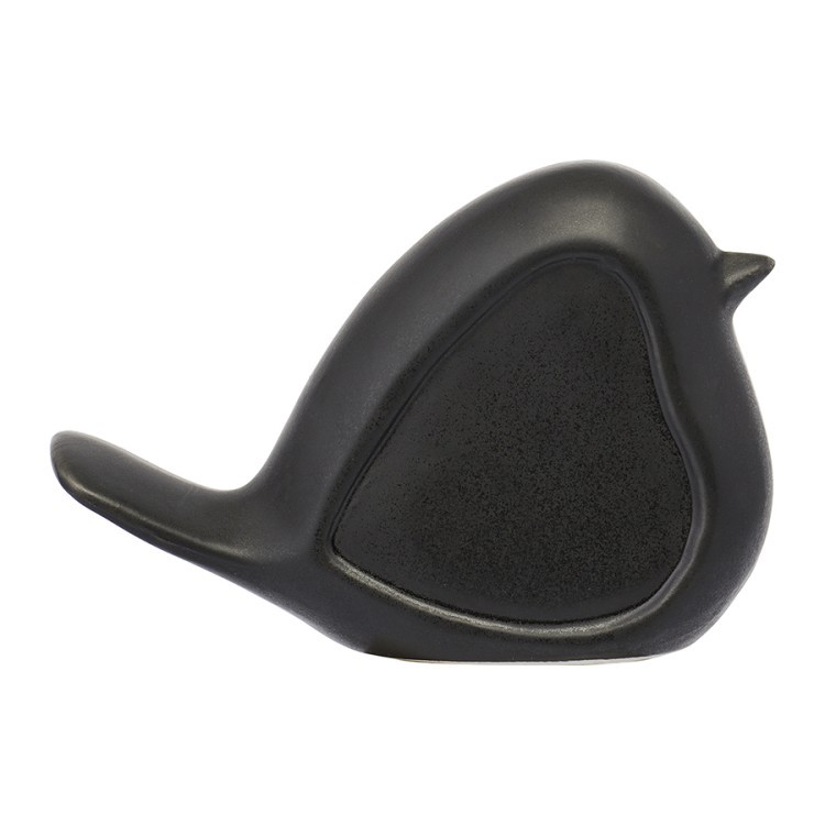 Декор из фарфора black birdie из коллекции essential, 14,5х6x10 см (77380)