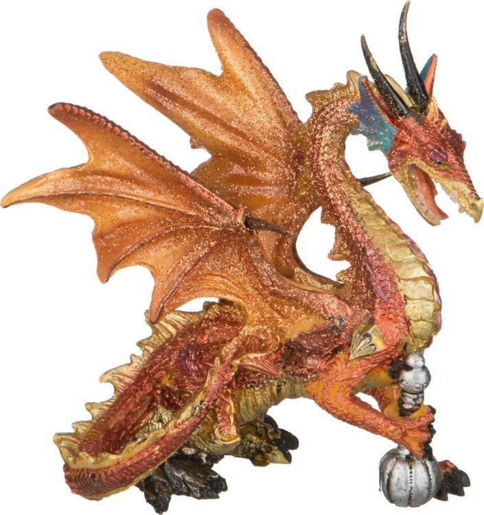 Фигурка "дракон" 12*8 см.высота=10 см.(кор=24шт.) Lefard (174-417)