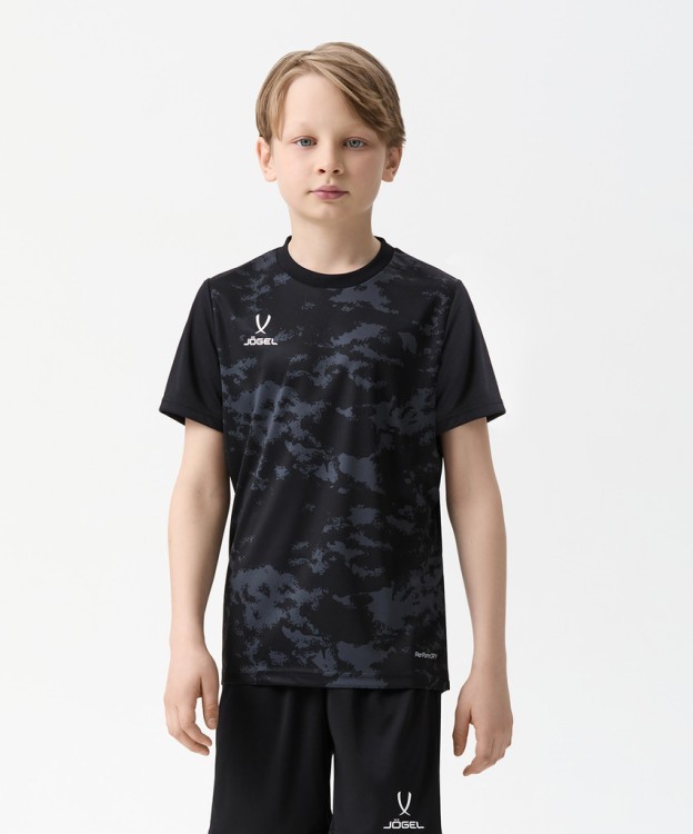 Футболка вратарская JÖGEL DIVISION PerFormDRY SPLASH GK Jersey, черный, детский (2121011)