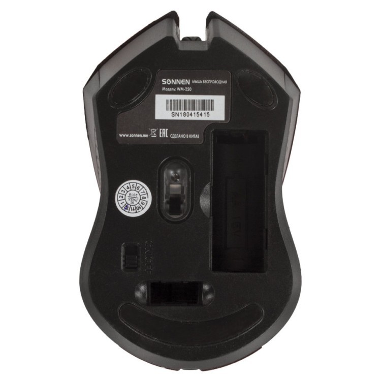 Мышь беспроводная оптическая USB Sonnen WM-250R (512643) (1) (67086) Мышь беспроводная оптическая USB Sonnen WM-250R (512643) (1) (67086)
