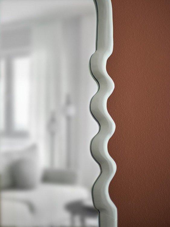 Зеркало fluid, 54х180 см, морская пена (79219)