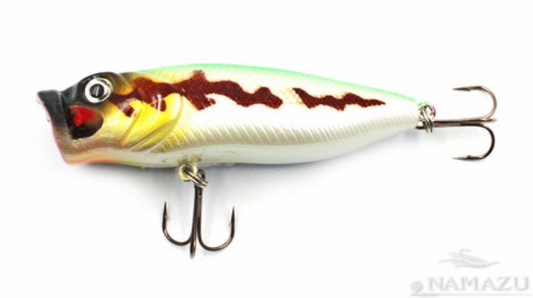 Воблер Namazu Prospector Long, 80мм, 12,8г, поппер, поверхностный, цвет 15 N3-80-15L (68281)