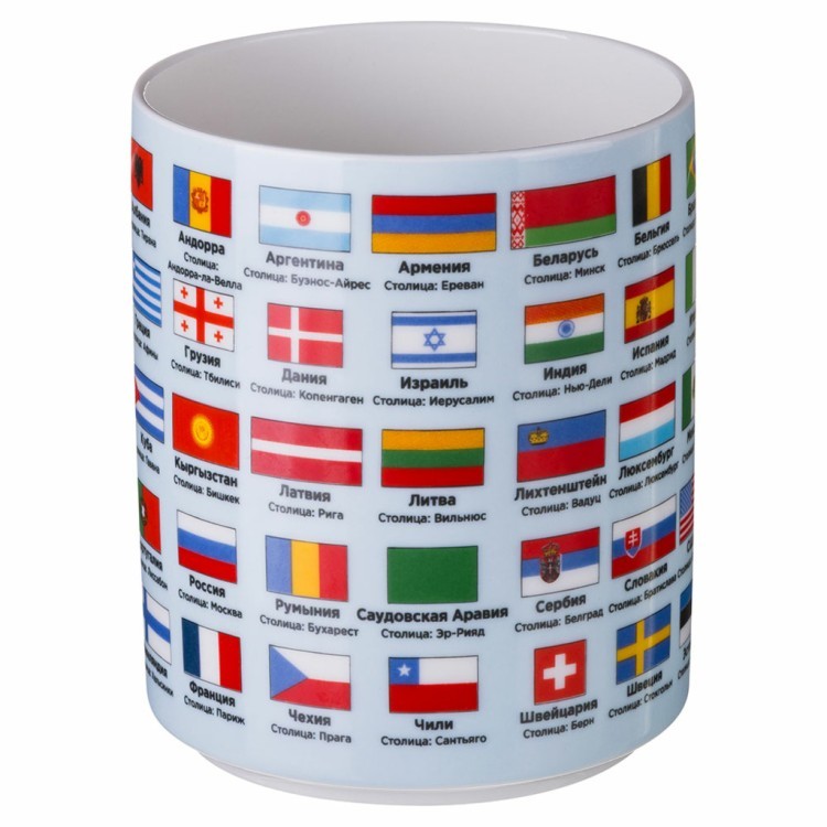 Кружка lefard "флаги стран мира" 630 мл Lefard (85-919-1)