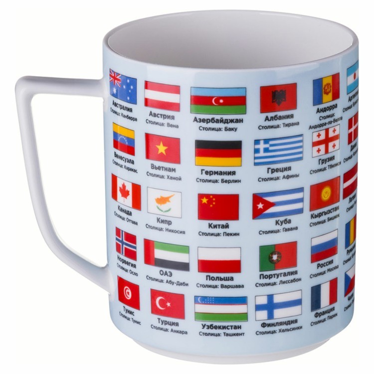 Кружка lefard "флаги стран мира" 630 мл Lefard (85-919-1)