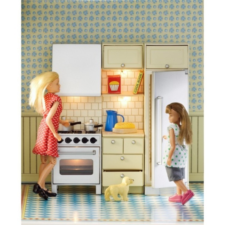 Набор мебели для домика Смоланд Кухня с холодильником и плитой (LB_60209500)
