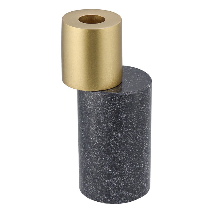 Подсвечник aryl, 15 см, белый/черный (78209)