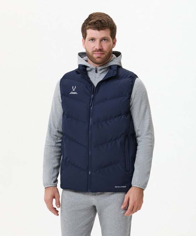 Жилет утепленный JÖGEL ESSENTIAL PerFormPROOF Padded Vest, темно-синий (2115772)