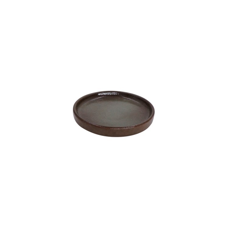 Тарелка L9409-CELADON, 6, каменная керамика, Black, ROOMERS TABLEWARE