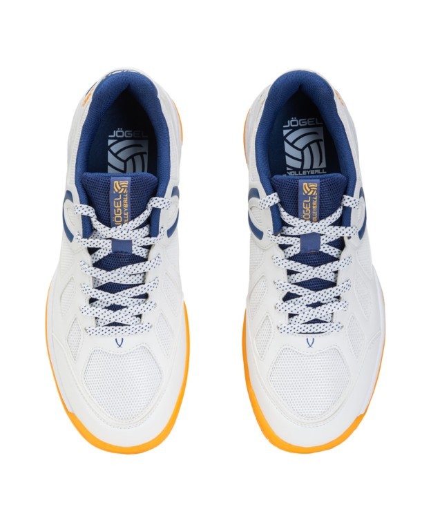 Кроссовки волейбольные JÖGEL SPIRIT, White/navy (2112754)