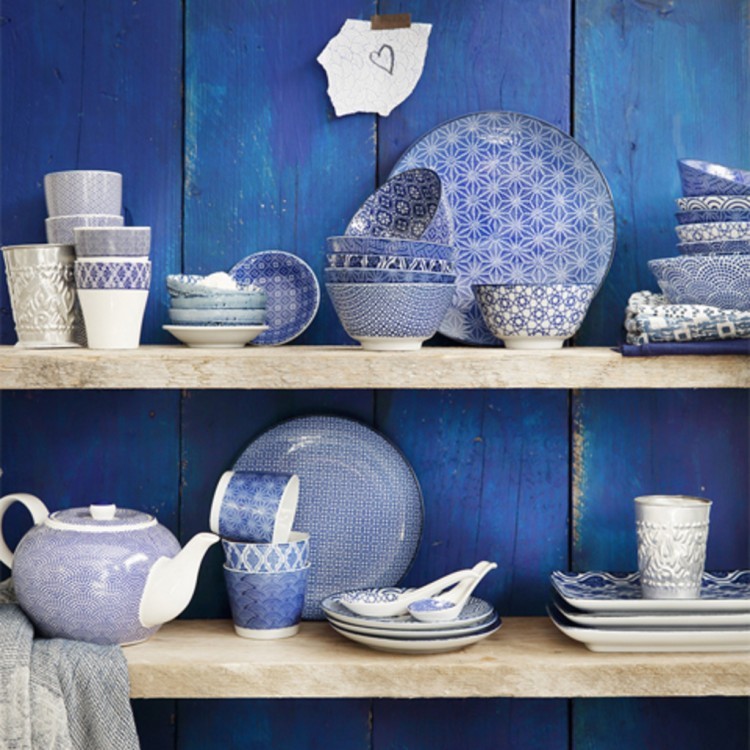 Чаша 8625СНЯТО, 18.5, фарфор, blue, TOKYO DESIGN