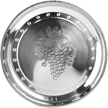Поднос 38см круглый нерж МВ (21468) Поднос 38см круглый нерж МВ (21468)