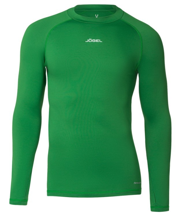 Джемпер компрессионный утепленный JOGEL CAMP PerFormDRY Baselayer Top Warm, зеленый (2126298)