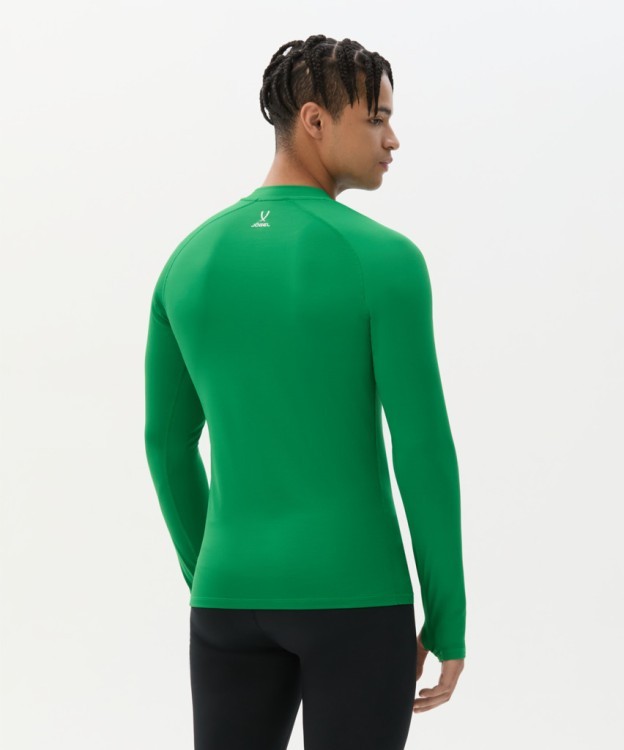 Джемпер компрессионный утепленный JOGEL CAMP PerFormDRY Baselayer Top Warm, зеленый (2126298)