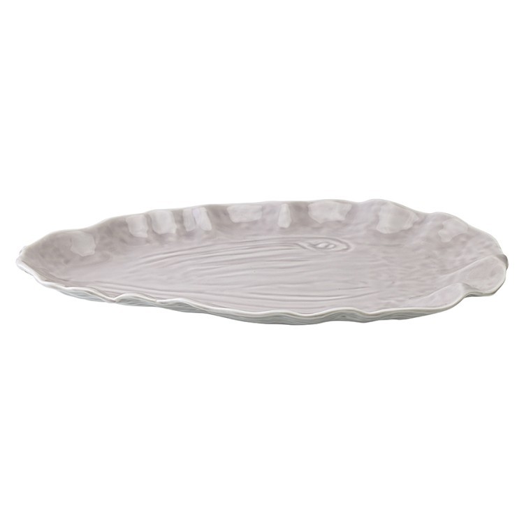 Блюдо сервировочное clams серого цвета из коллекции sea treasures (78782)