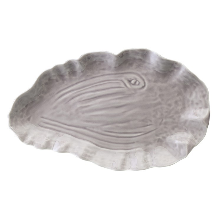 Блюдо сервировочное clams серого цвета из коллекции sea treasures (78782)