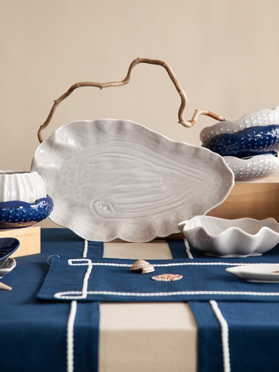 Блюдо сервировочное clams серого цвета из коллекции sea treasures (78782) Блюдо сервировочное clams серого цвета из коллекции sea treasures (78782)