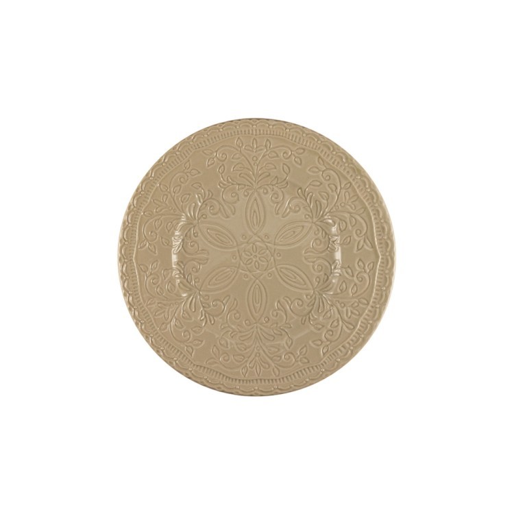 Тарелка LSKA034BG002225, 22.5, костяной фарфор, beige, LE COQ Тарелка LSKA034BG002225, 22.5, костяной фарфор, beige, LE COQ