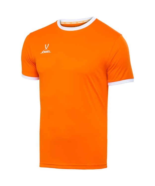 Футболка футбольная JOGEL CAMP Origin, оранжевый/белый, детский (702183)