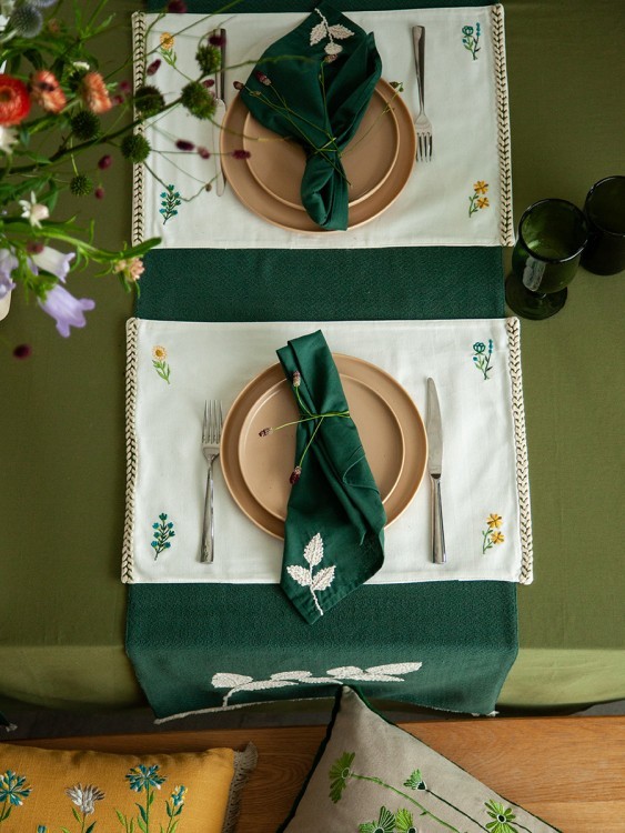 Салфетка под приборы meadow bloom из коллекции ethnic, 33х48 см (79077)