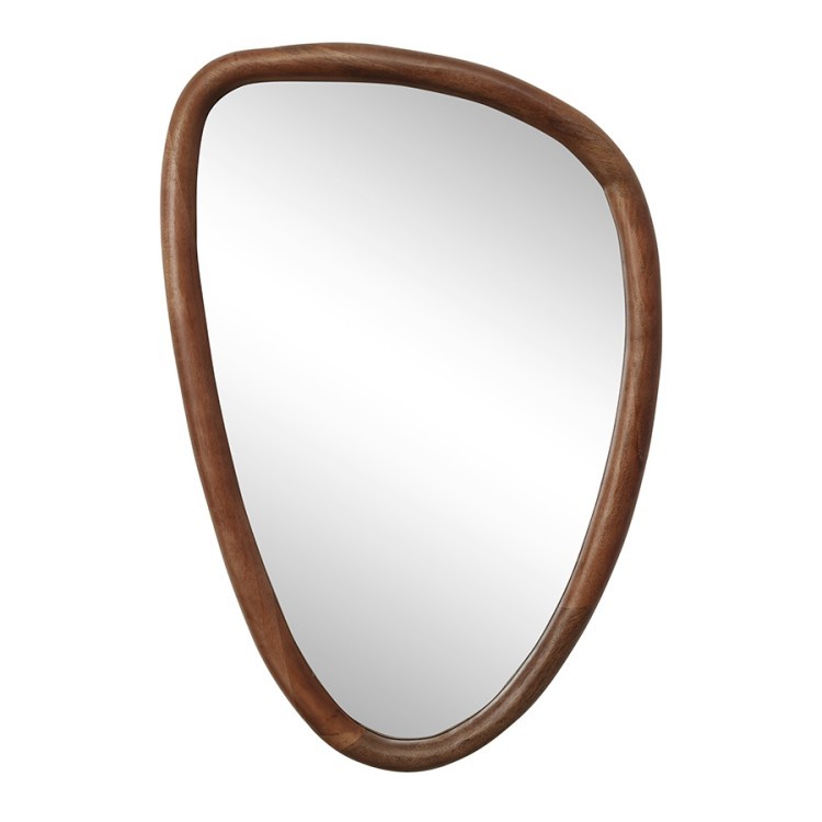 Зеркало настенное torhill, 55х78 см, коричневое (79221)