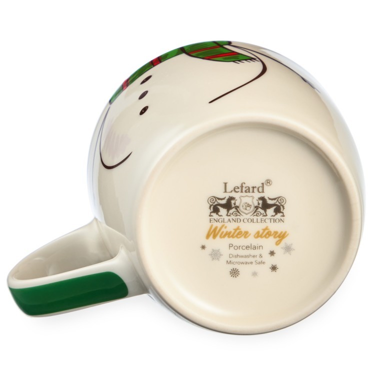 Набор посуды lefard "снеговик" 2 пр. (кружка 360мл, салатник 500мл) Lefard (260-1066)