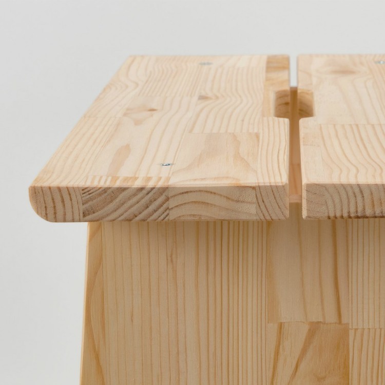 Табурет тумба деревянный сосна BRABIX Scandi Wood SC-002 490х250х450 мм 641888 (1) (95399)