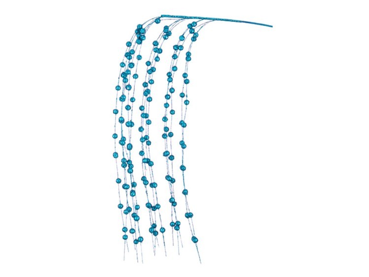 Изделие декоративное "ветка" длина=85 см. голубая Huajing Plastic (241-1102) 
