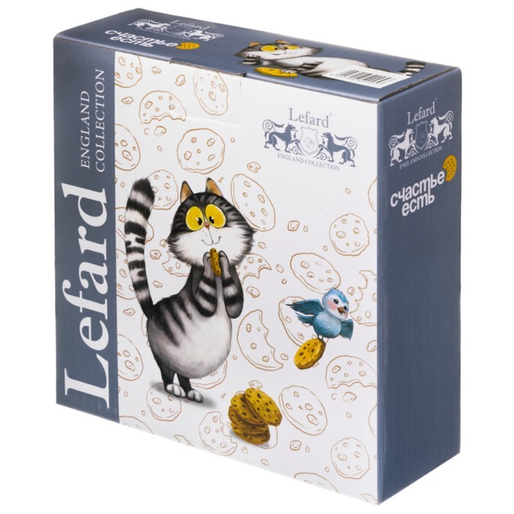 Салатник lefard "счастье есть" 15,5*5 см 600 мл Lefard (85-2095)