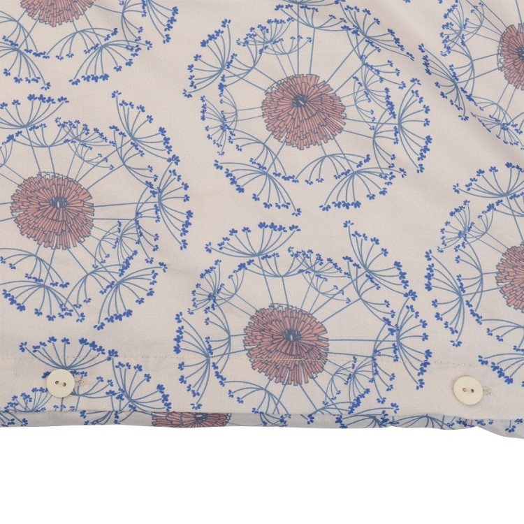 Комплект постельного белья из сатина с принтом "Воздушный цветок" из коллекции prairie, 200х220 см (72546)
