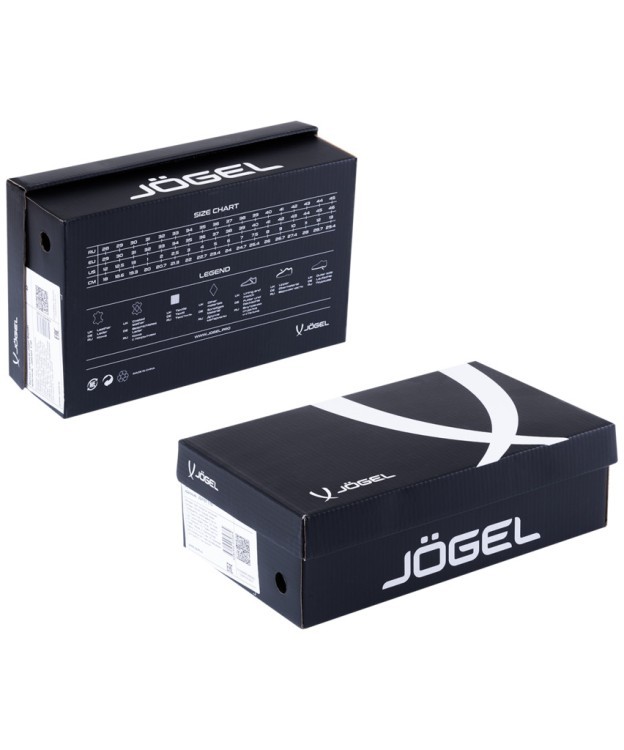 БЕЗ УПАКОВКИ Бутсы зальные JOGEL Mondo JSH102, черный (2108731)