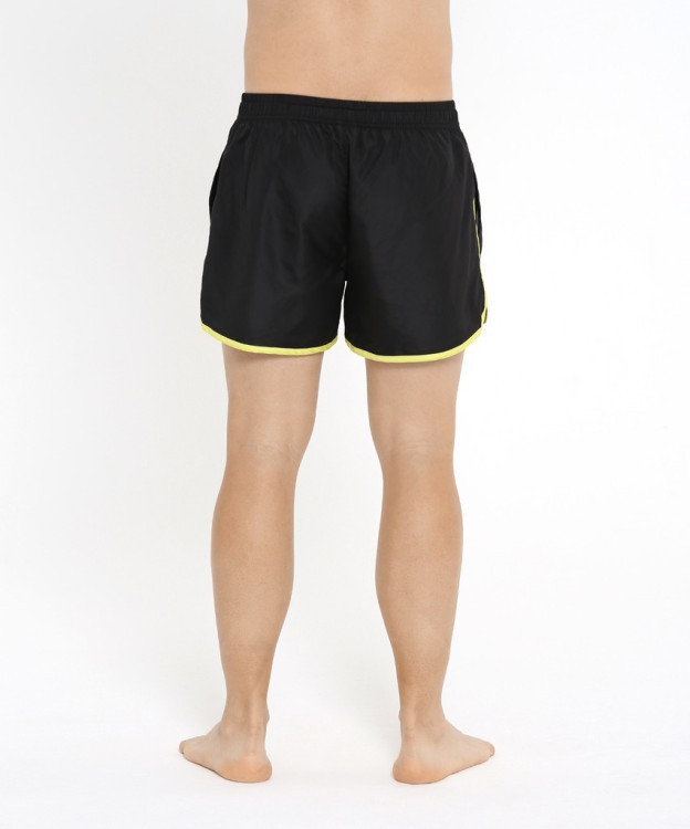 Шорты для плавания 25DEGREES Station Black/Lime, полиэстер (2114163)