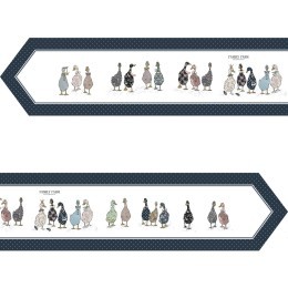 Дорожка на стол "family farm", 45х300см, синий 100% хлопок,твил Lefard (850-742-33)