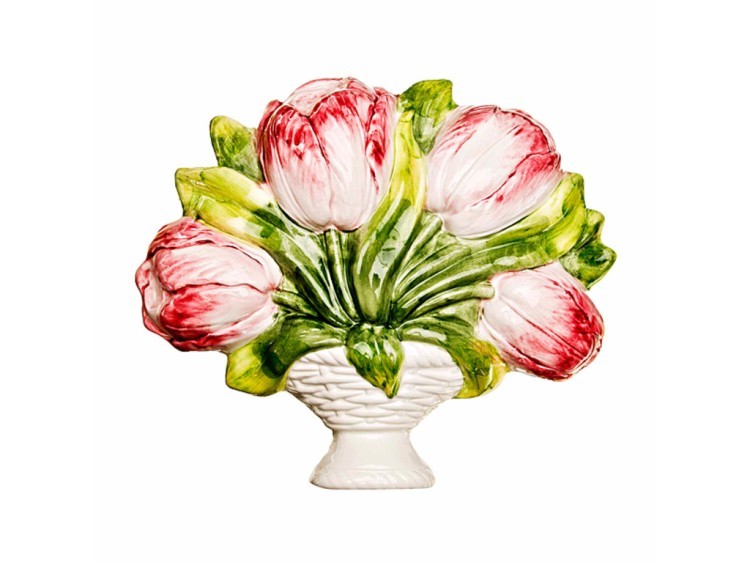 Панно настенное "розовые тюльпаны" 23*27 см. Annaluma Snc (628-120) 