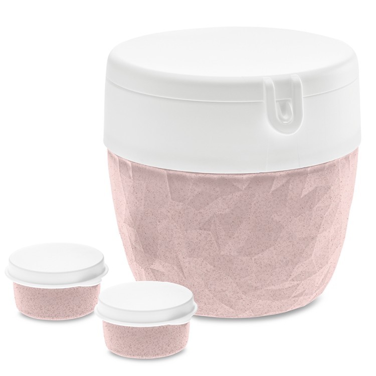 Ланч-бокс club bento, organic, розовый (68350)