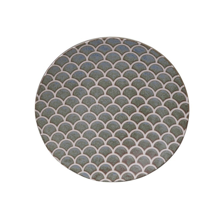 Тарелка 16924, 25, фарфор, grey, TOKYO DESIGN