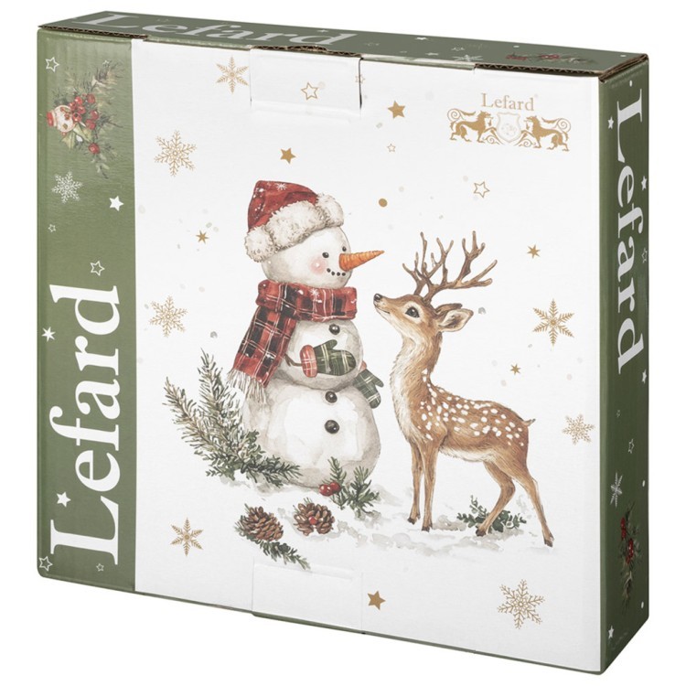 Набор тарелок закусочных lefard "winter story" 4 шт. 20,5 см (425-317) 