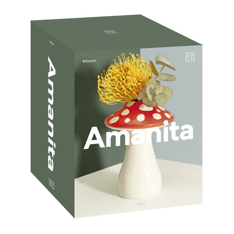Ваза для цветов amanita, 15 см (78564) Ваза для цветов amanita, 15 см (78564)