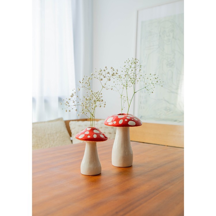 Ваза для цветов amanita, 15 см (78564) Ваза для цветов amanita, 15 см (78564)